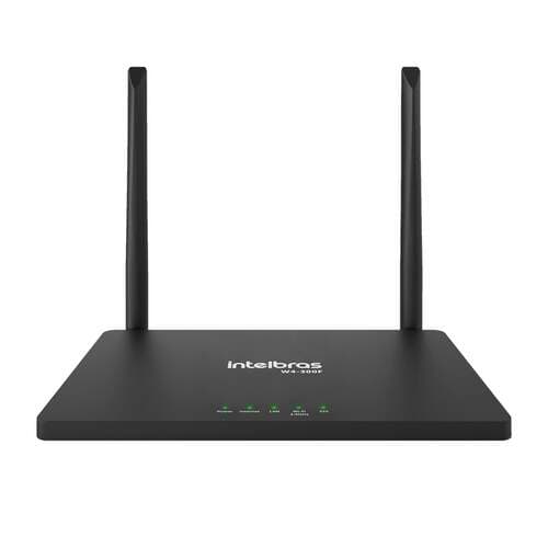 Roteador Wi-Fi 4 W4-300F 1 GHz Preto - Intelbas