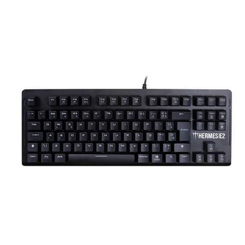 Teclado Hermes E2 Led White Br Blue - Gamdias